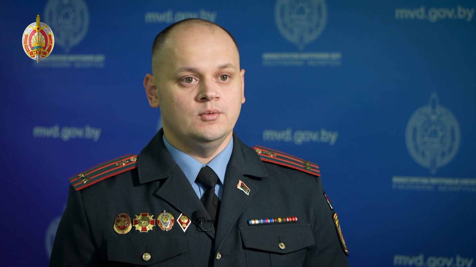 Владимир Горегляд, представитель ГУБОПиК МВД Беларуси Владимир Горегляд, представитель ГУБОПиК МВД Беларуси