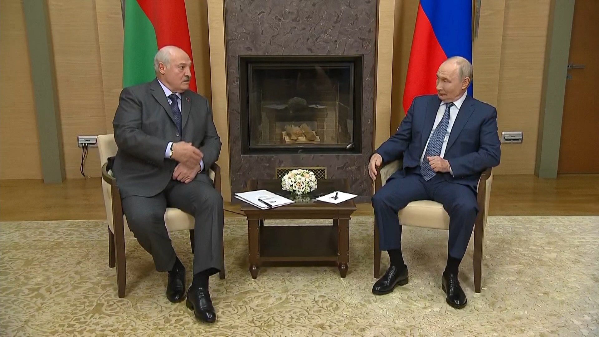 Разговор лидеров Беларуси и России