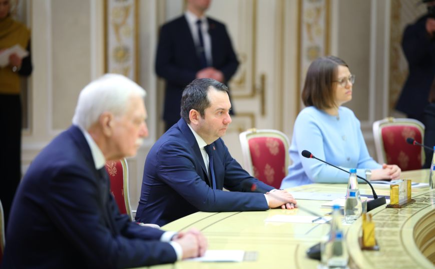 андрей чибис на встрече с александром лукашенко