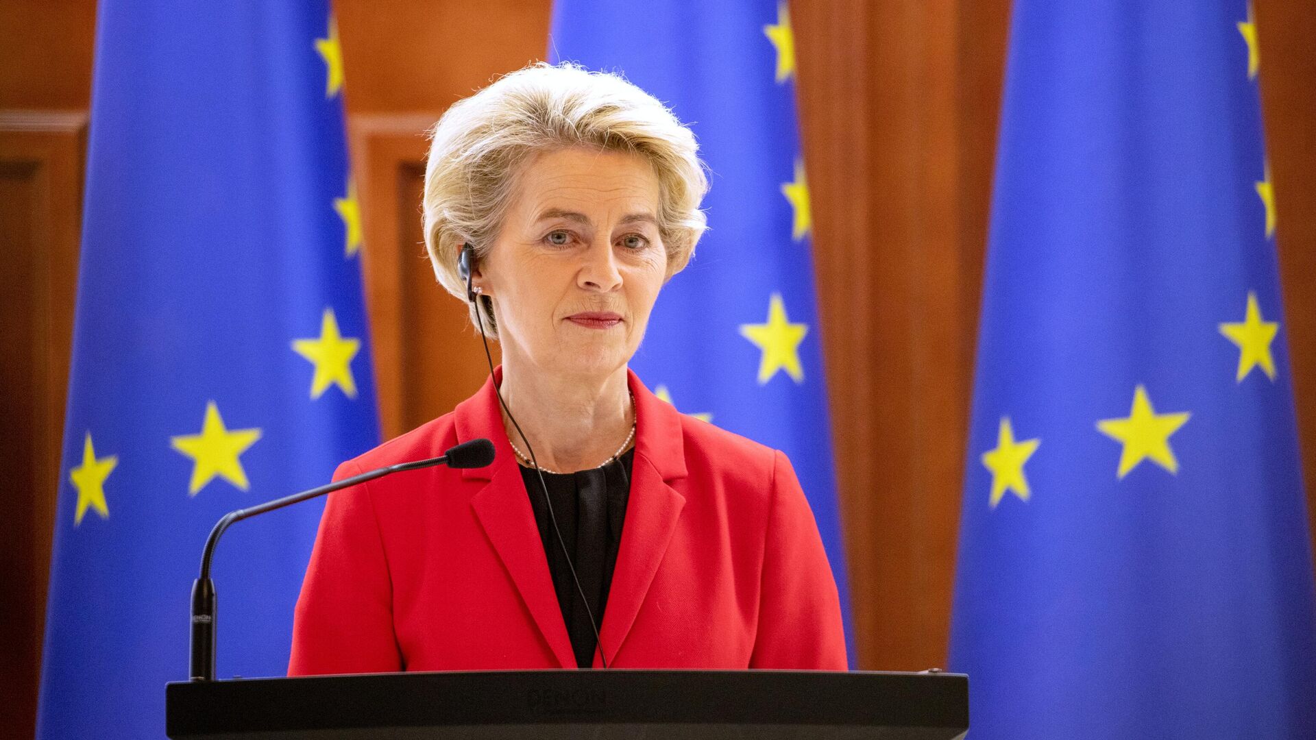 Глава Еврокомиссии заявила о приостановке финансовой поддержки Израиля Урсула фон дер Ляйен