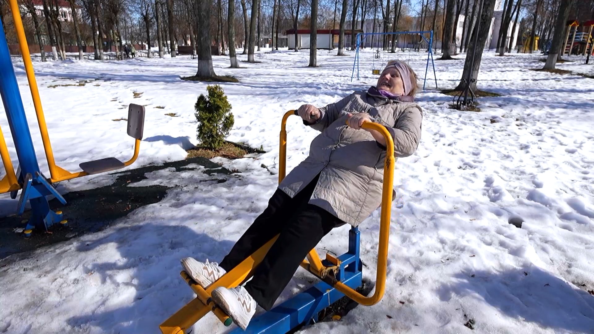 Спортплощадка в Кировске