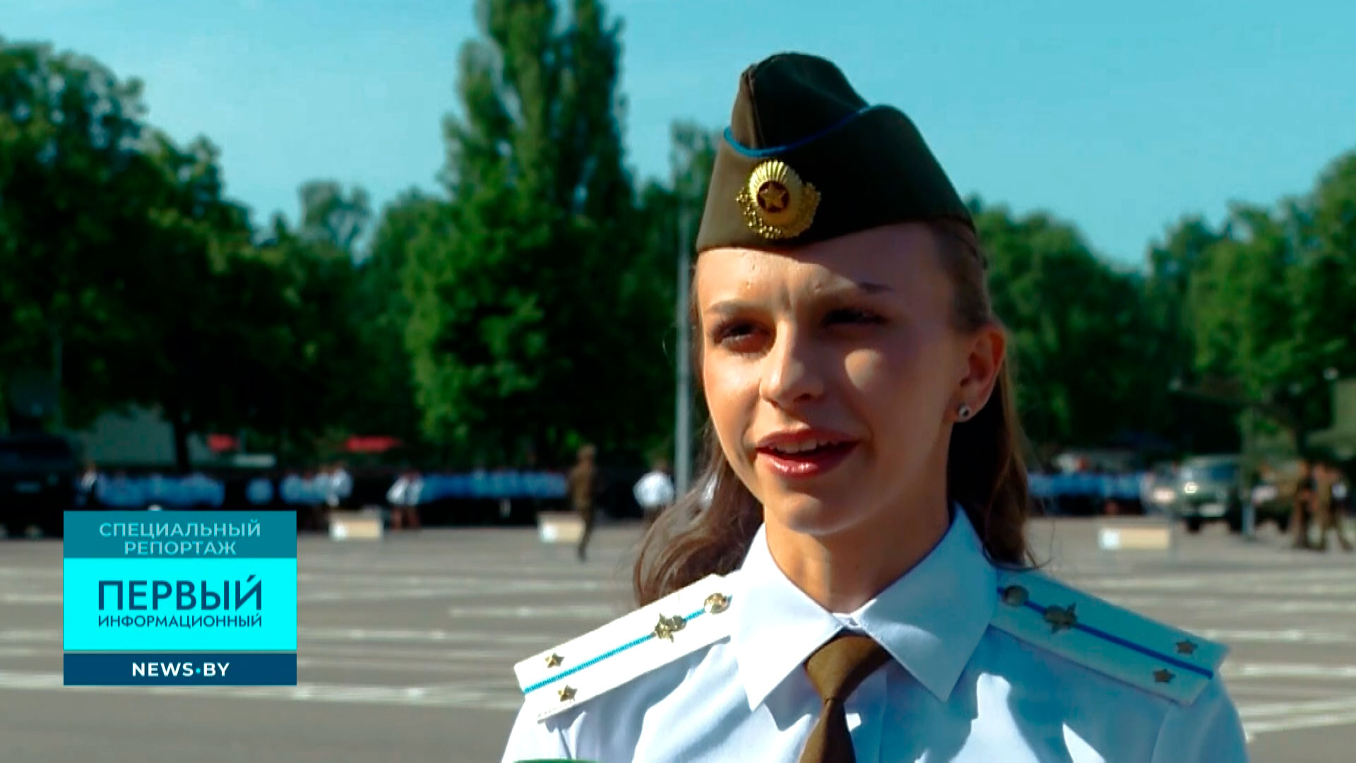 Алена Марчук, выпускница Военной академии Беларуси