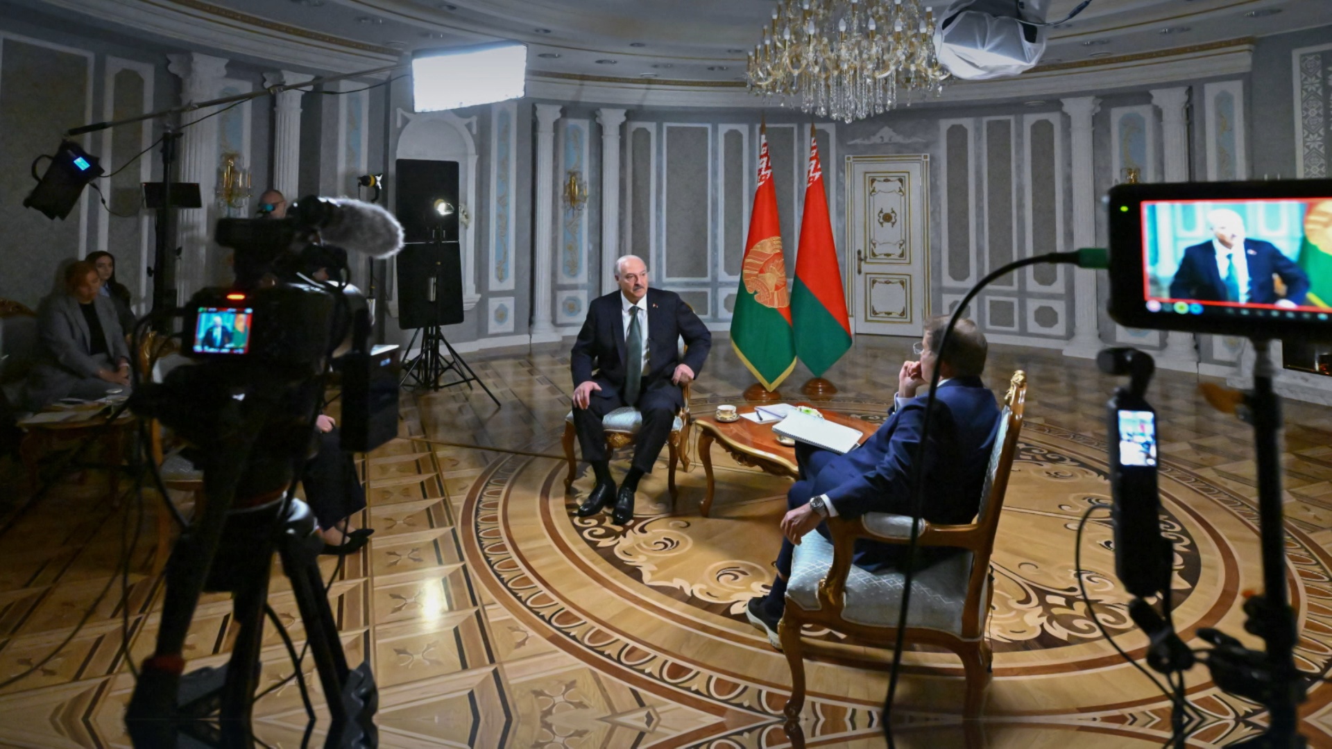 Александр Лукашенко, Рик Санчес