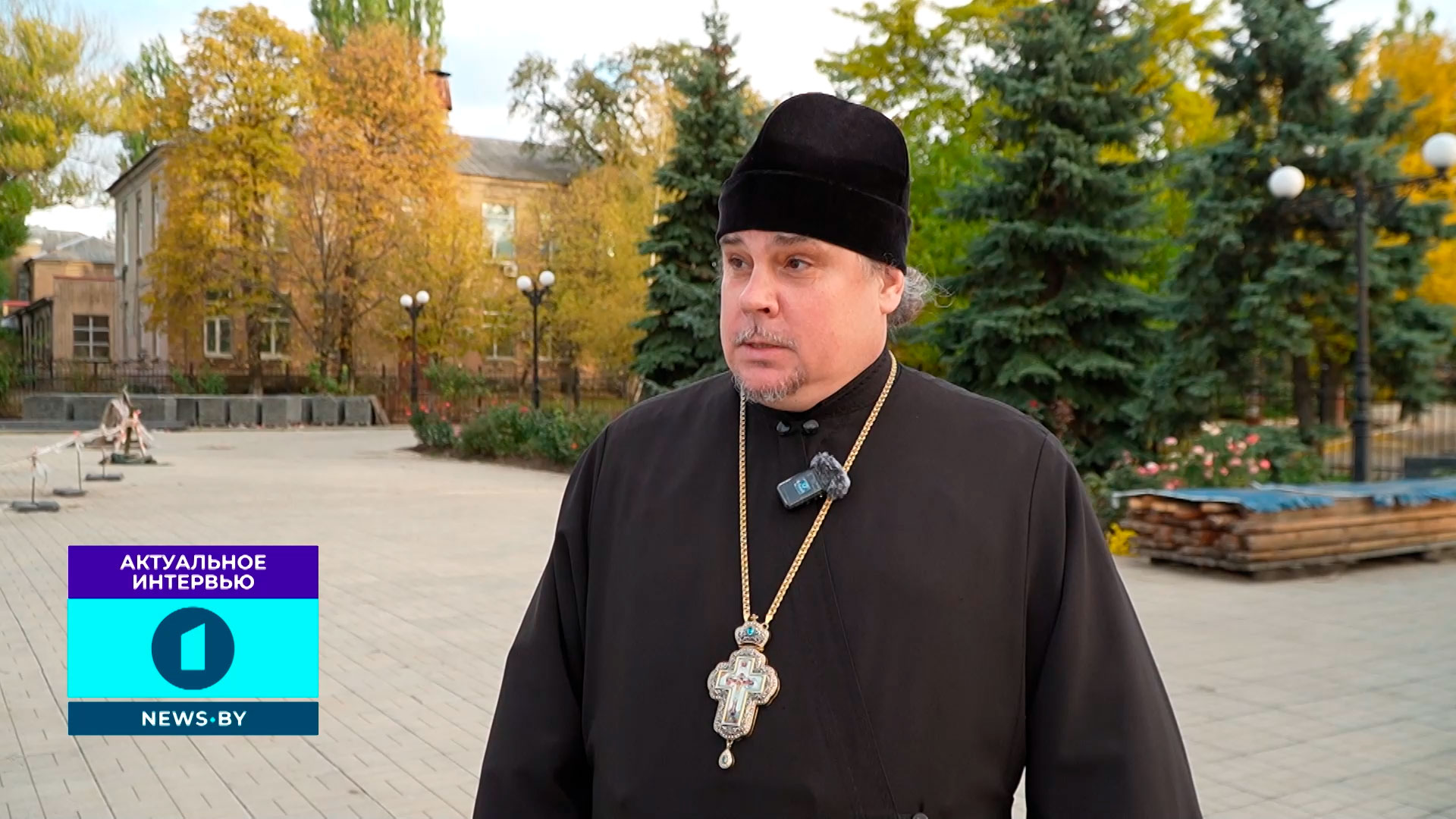 Настоятель храма иконы Божией Матери "Умиление" в Луганске протоиерей Александр