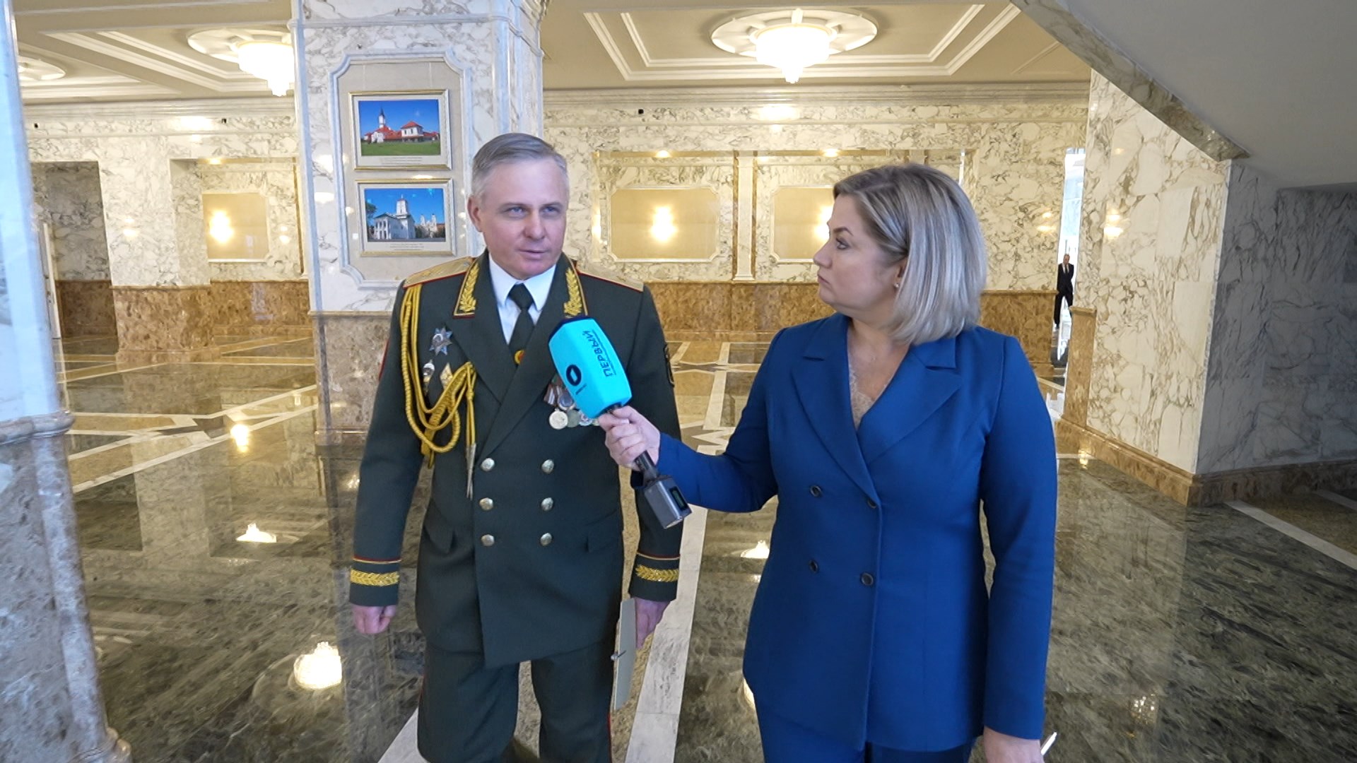 Владимир Белый, начальник Генерального штаба Вооруженных Сил - первый заместитель министра обороны Беларуси