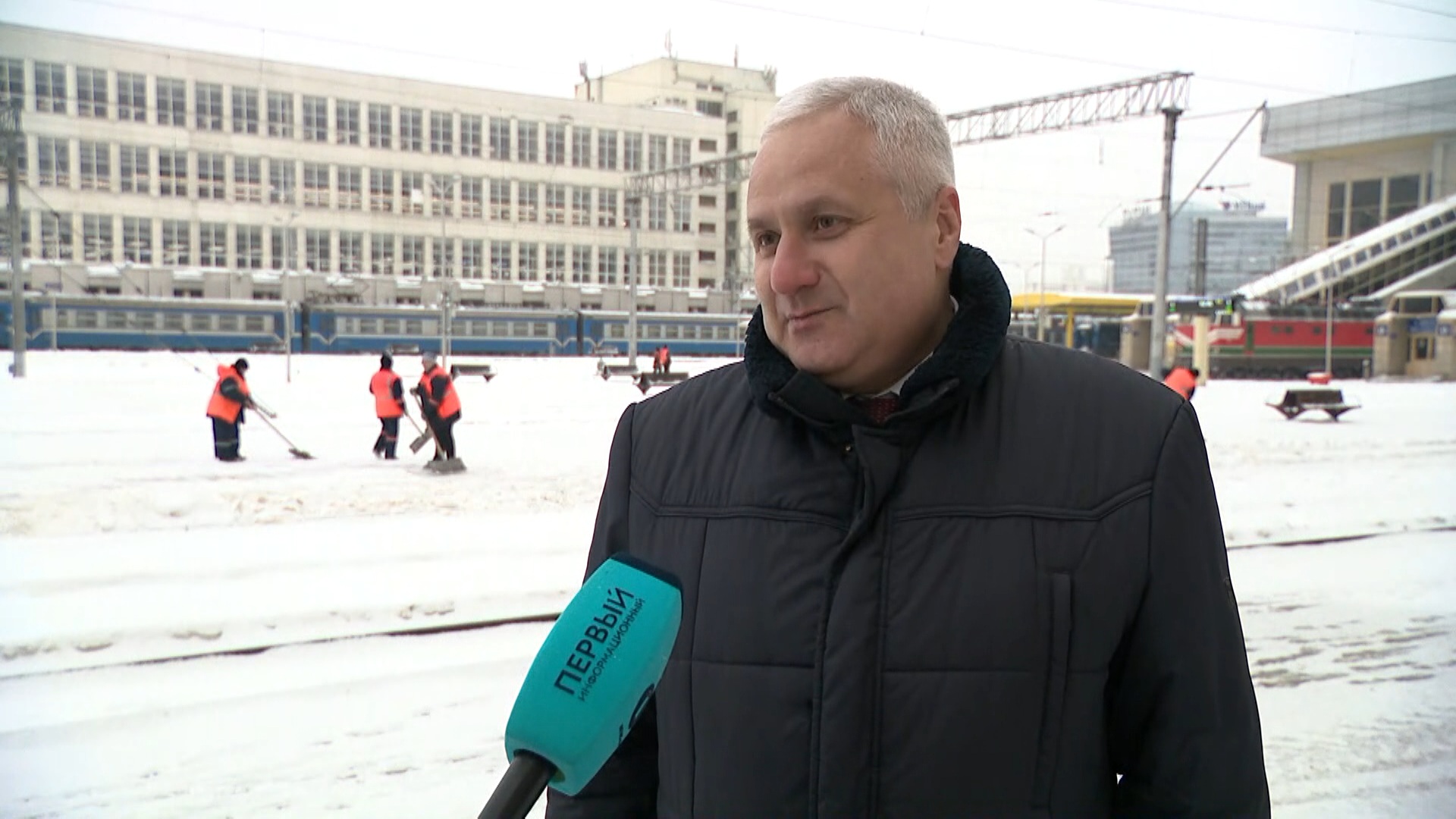 Александр Николюк, первый замначальника станции Минск-Пассажирский, начальник вокзала