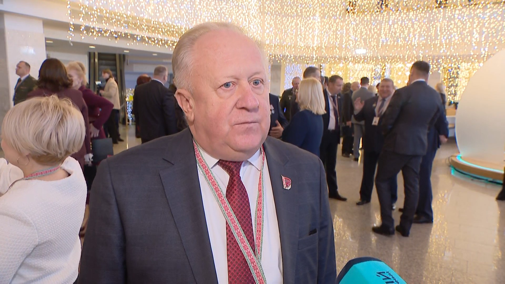 Виктор Лискович, делегат VII Всебелорусского народного собрания, председатель Гродненского областного объединения профсоюзов