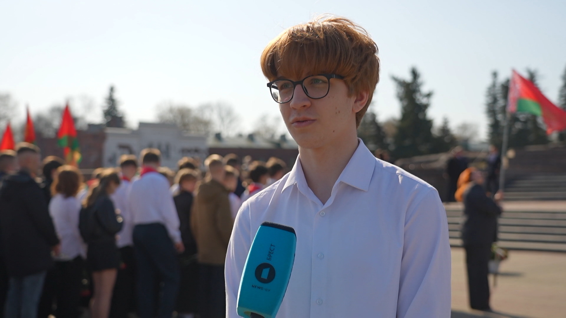 Никита Медведь, учащийся СШ № 1 Жабинки