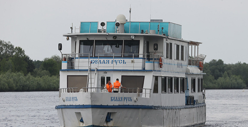 11 апреля стартует сезон круизов по Полесью на теплоходе "Белая Русь"