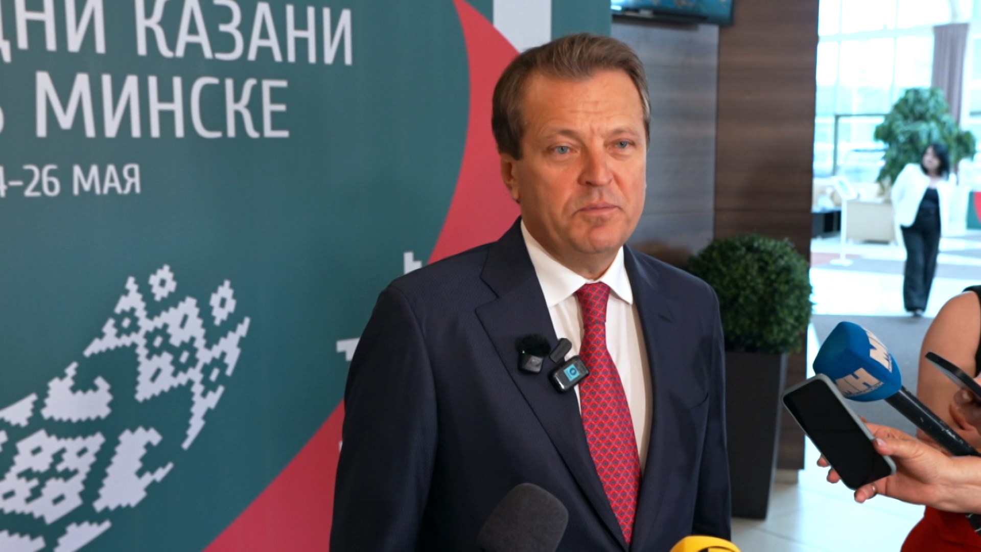 Ильсур Метшин, мэр г. Казани Татарстан, (Россия)