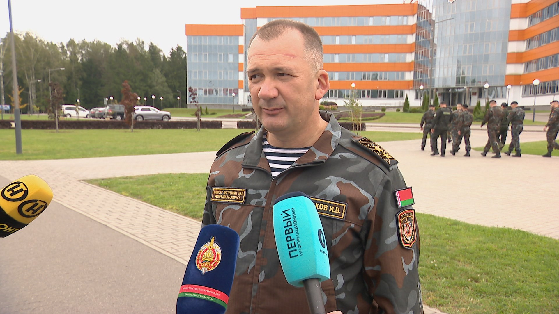 Иван Кубраков, министр внутренних дел Беларуси