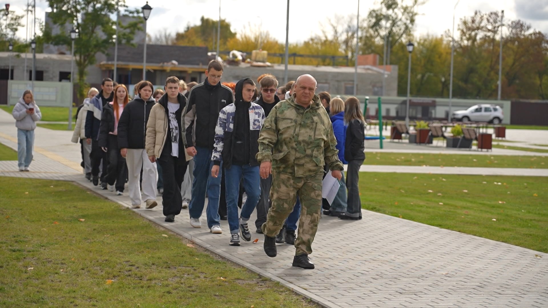 Сейчас идет вторая очередь создания патриотического центра
