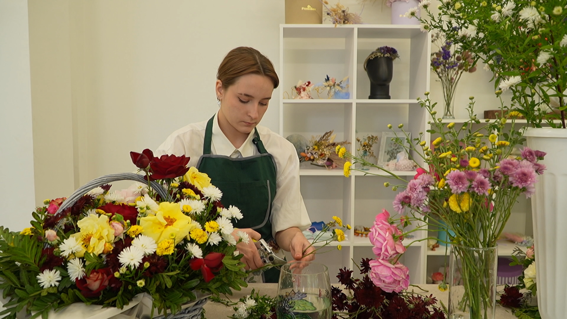 Мария Король, учащаяся Минского государственного колледжа ремесленничества и дизайна им. Н. А. Кедышко