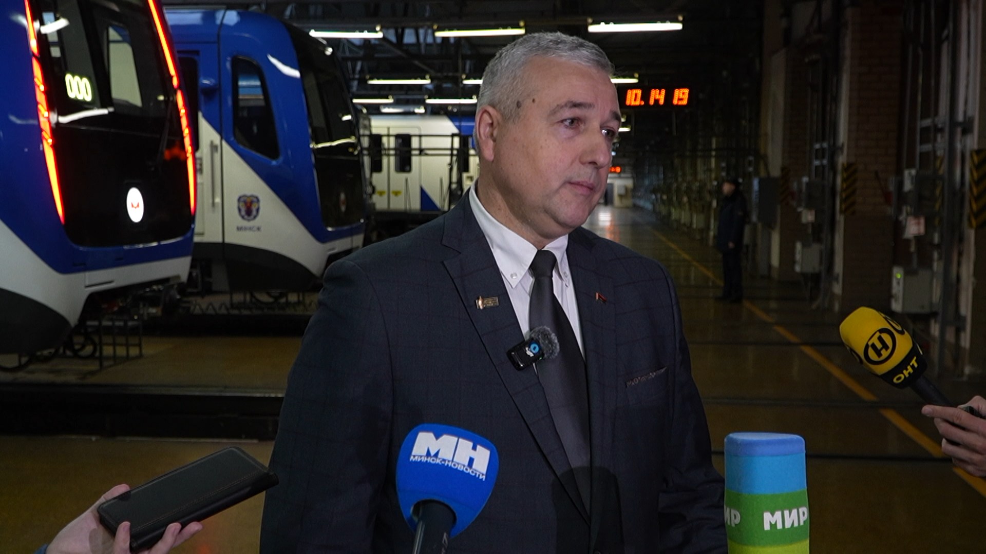 Андрей Дроб, официальный представитель Минского метрополитена