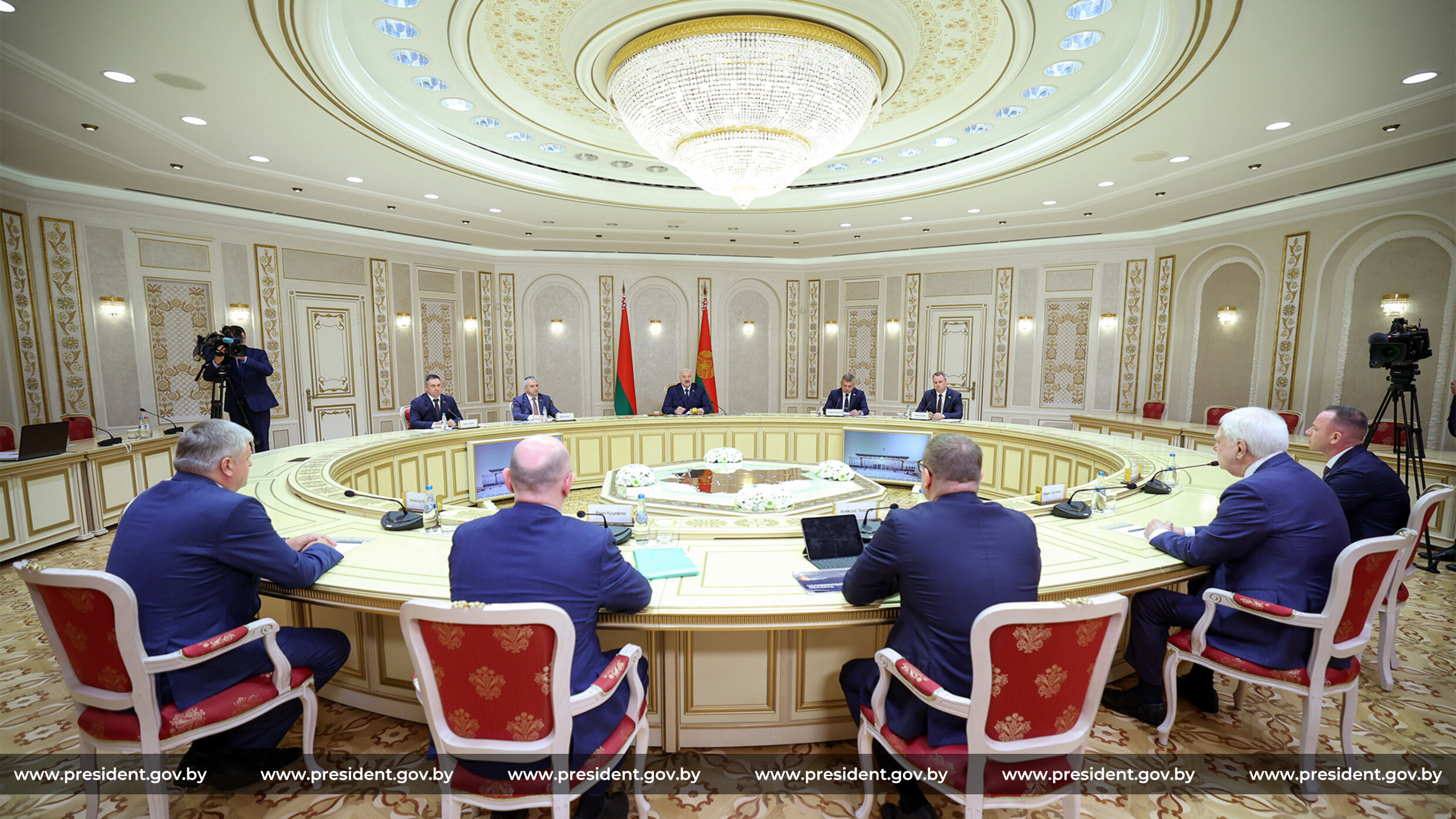 Александр Лукашенко. Президент Беларуси встретился с губернатором Челябинской области России
