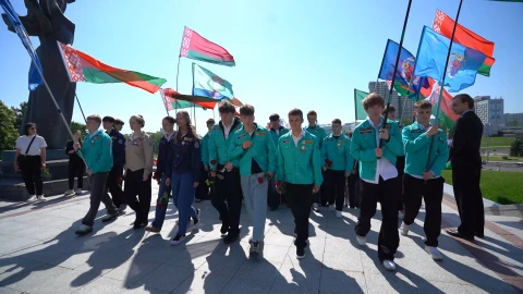 В Минске дан старт третьему трудовому семестру