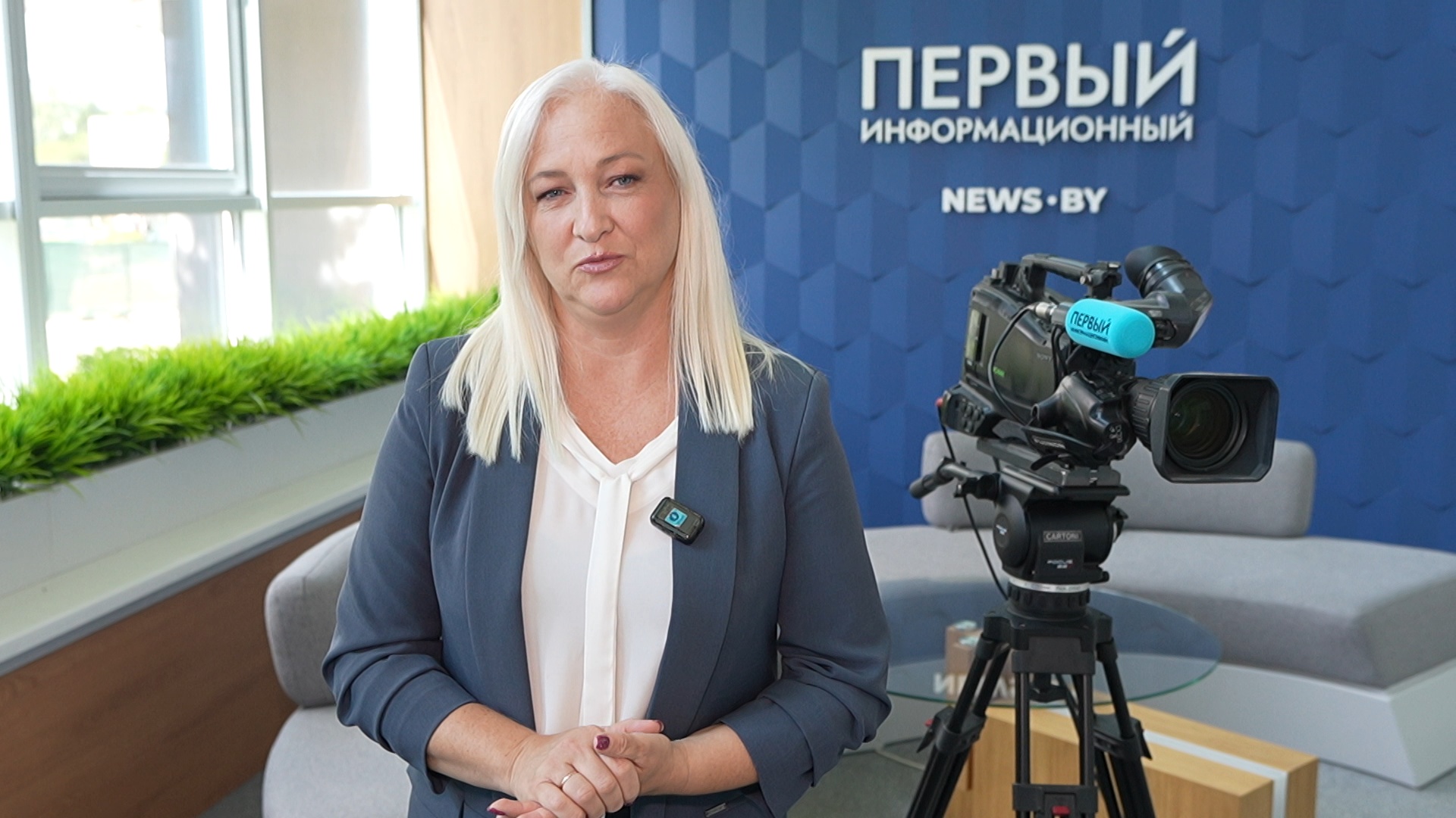 Алеся Высоцкая, корреспондент телеканала "Первый информационный"