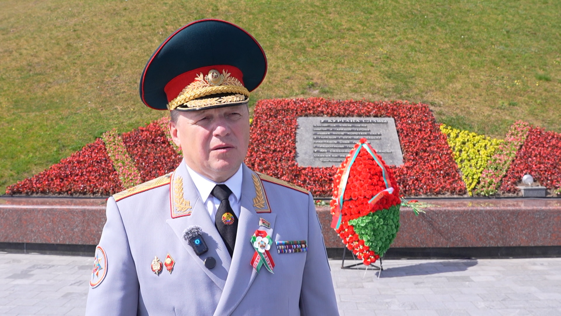 Вадим Синявский, министр по чрезвычайным ситуациям Беларуси