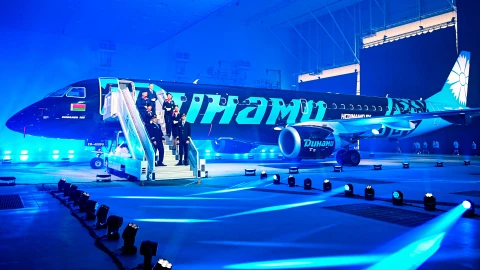 Между прочим | Эффектно и по-спортивному стильно - это о новой ливрее Belavia и ХК "Динамо-Минск"! Между прочим | Эффектно и по-спортивному стильно - это о новой ливрее Belavia и ХК "Динамо-Минск"!