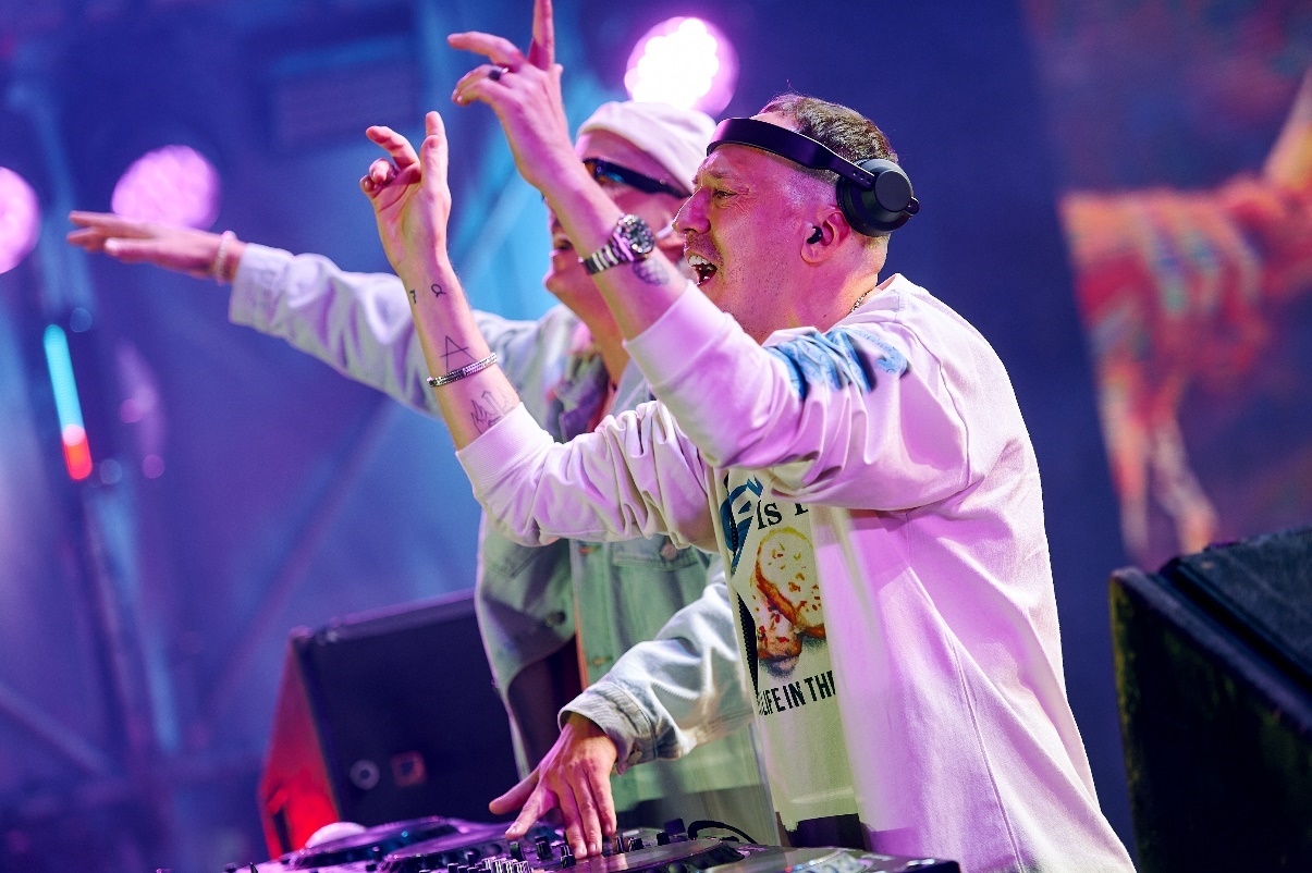 Выступление Swanky Tunes на концерте в Минске на Дне города