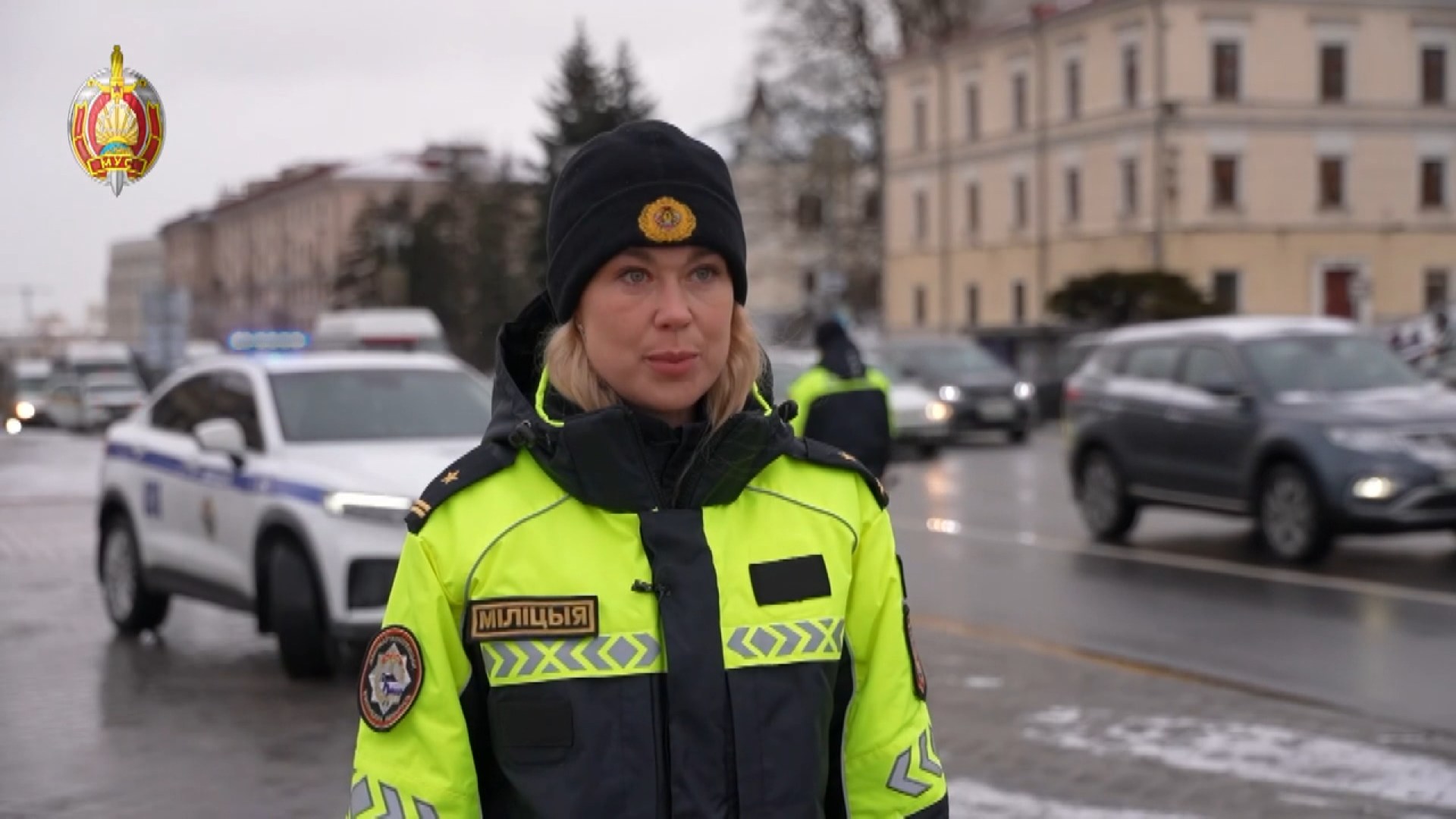 Вероника Романькова, начальник отделения ГУ ГАИ МВД Беларуси