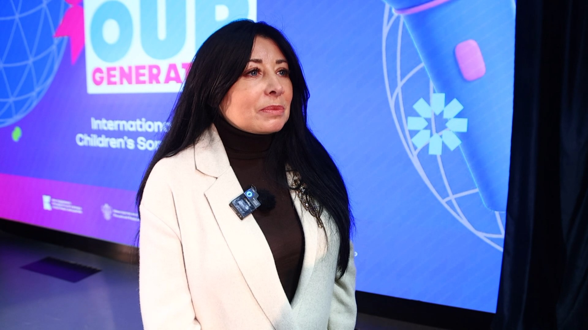 Стелла Хачанянц, генеральный продюсер Международного телевизионного конкурса детской авторской песни "Наше поколение"