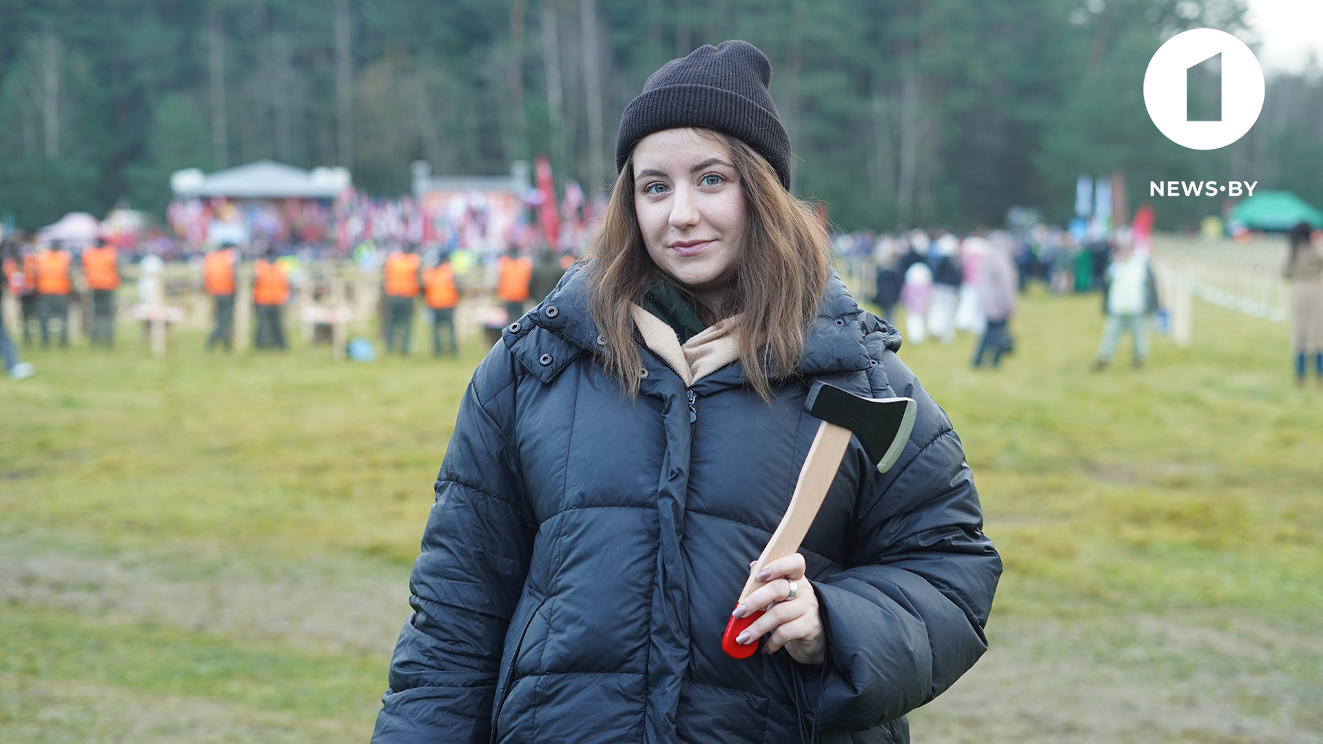 IV Чемпионат по колке дров среди СМИ