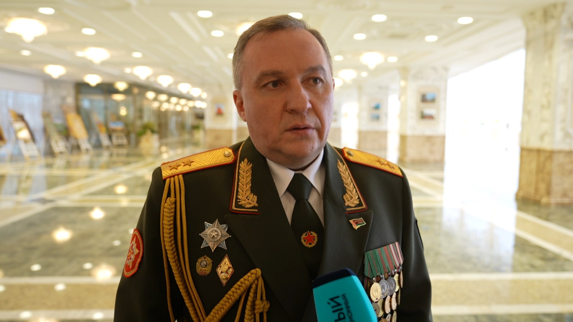 Виктор Хренин, министр обороны Беларуси