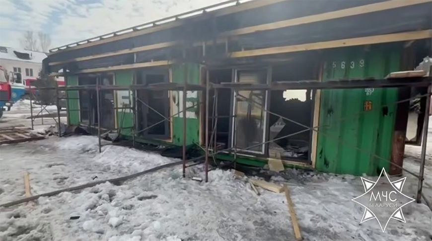 вспышка газа в Борисове