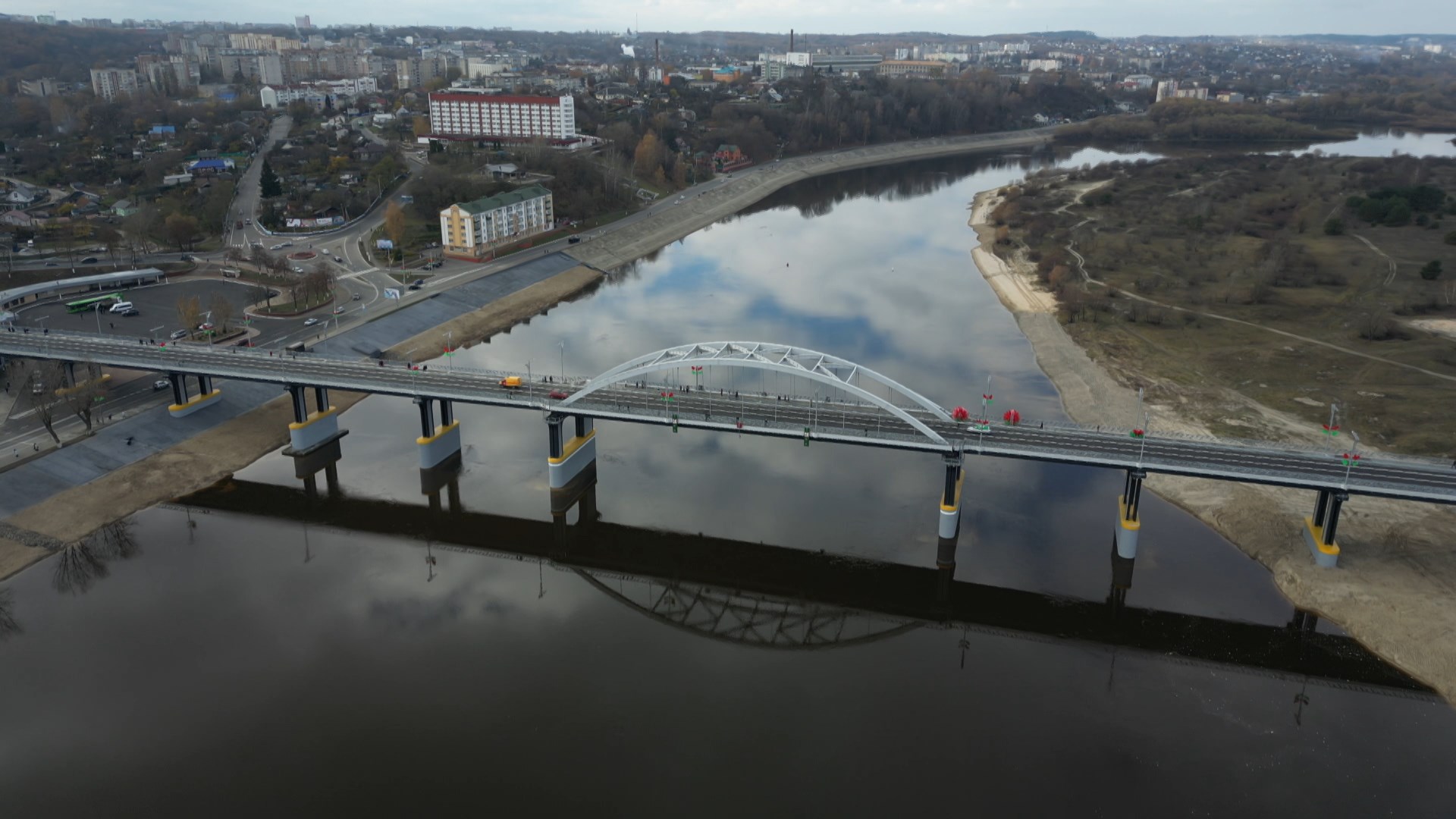 Открытия моста через Припять