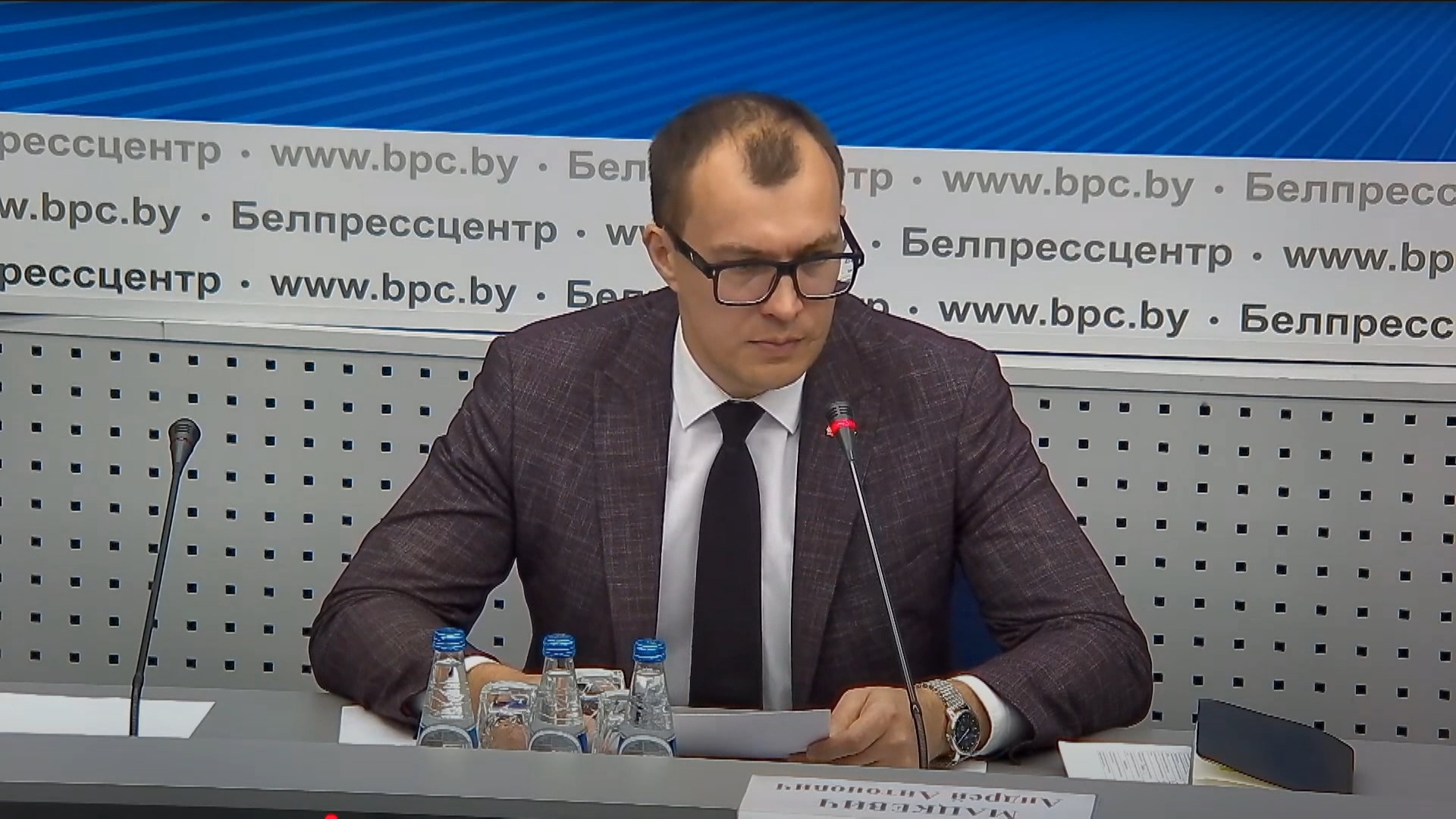 Андрей Мацкевич, начальник управления Министерства лесного хозяйства Беларуси