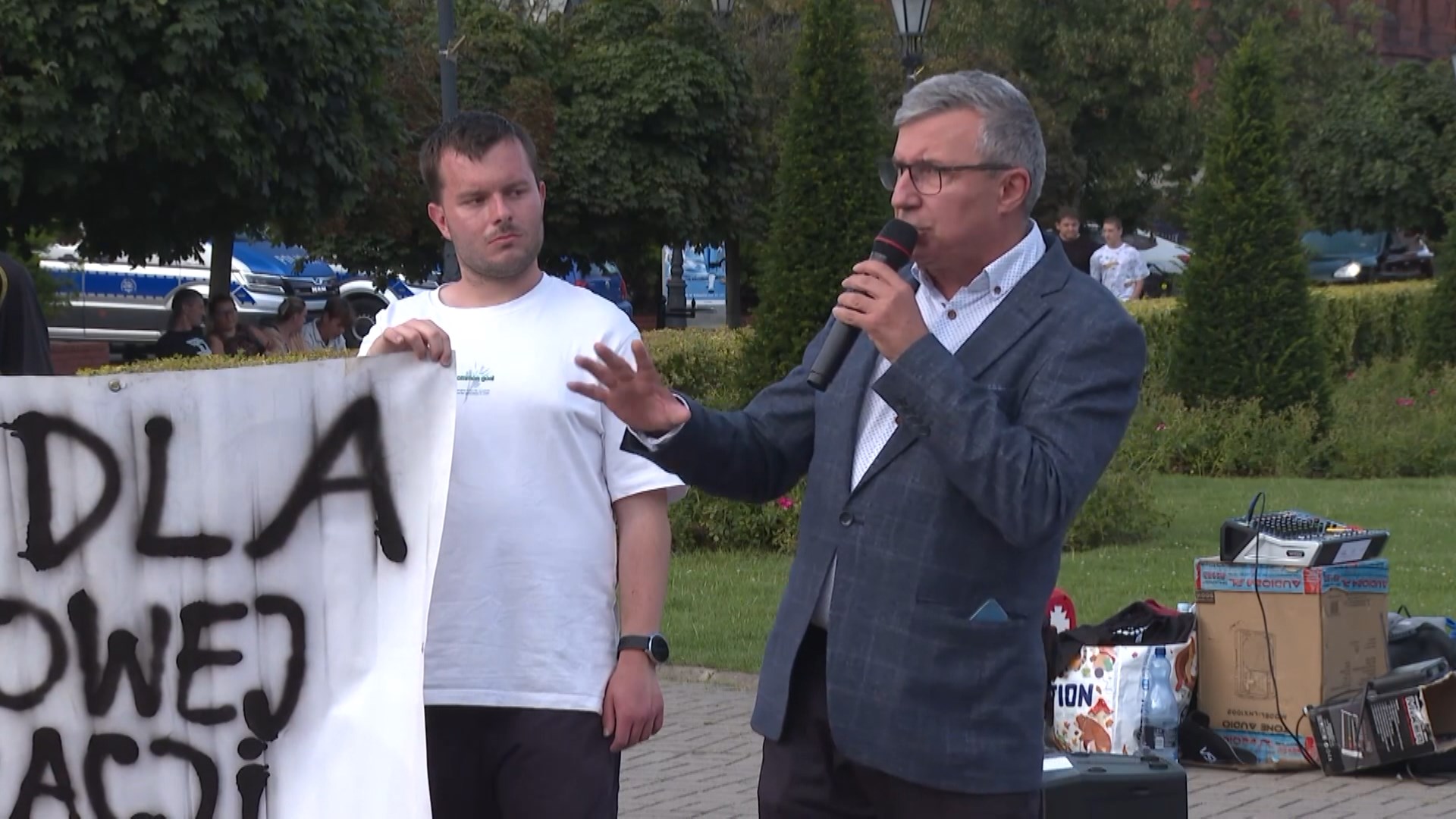 член партии "Национальное движение" в Польше Богуслав Чупка