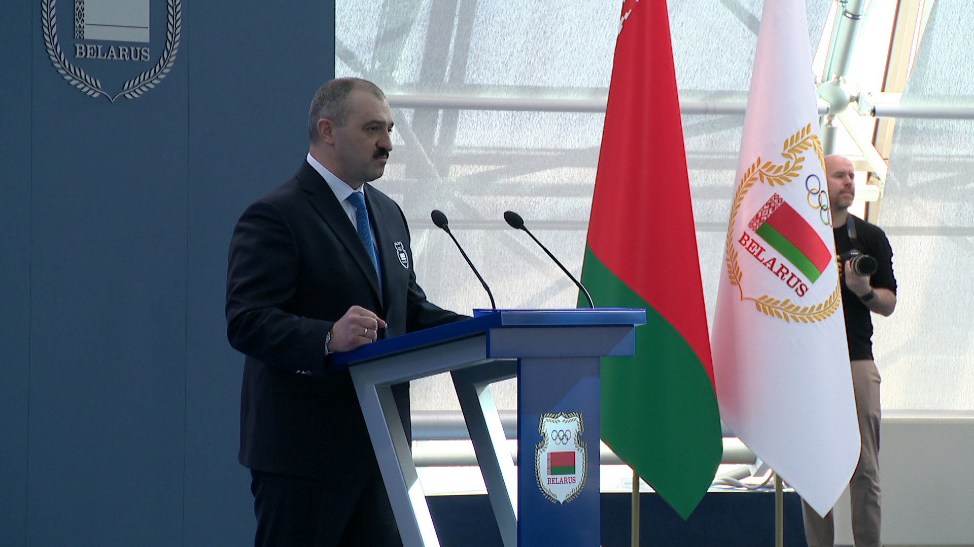 Виктор Лукашенко, глава Национального олимпийского комитета Беларуси