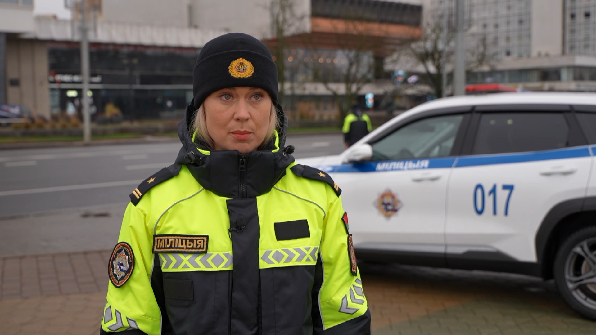 Вероника Романькова, начальник отделения ГУ ГАИ МВД Беларуси