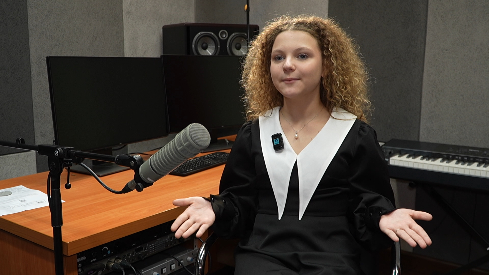 Амалия Сухан, представитель Беларуси на Международном телевизионном конкурсе детской авторской песни "Наше поколение"