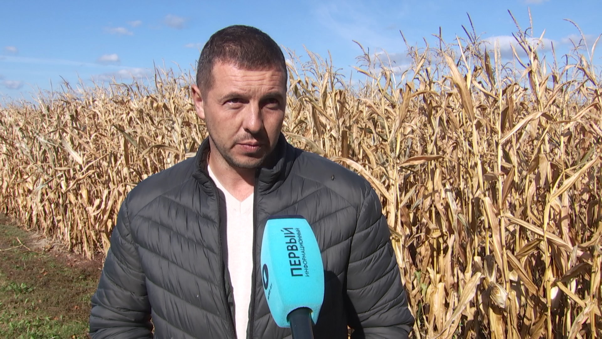 агроном СПК имени "Деньщикова" Дмитрий Шинтарь