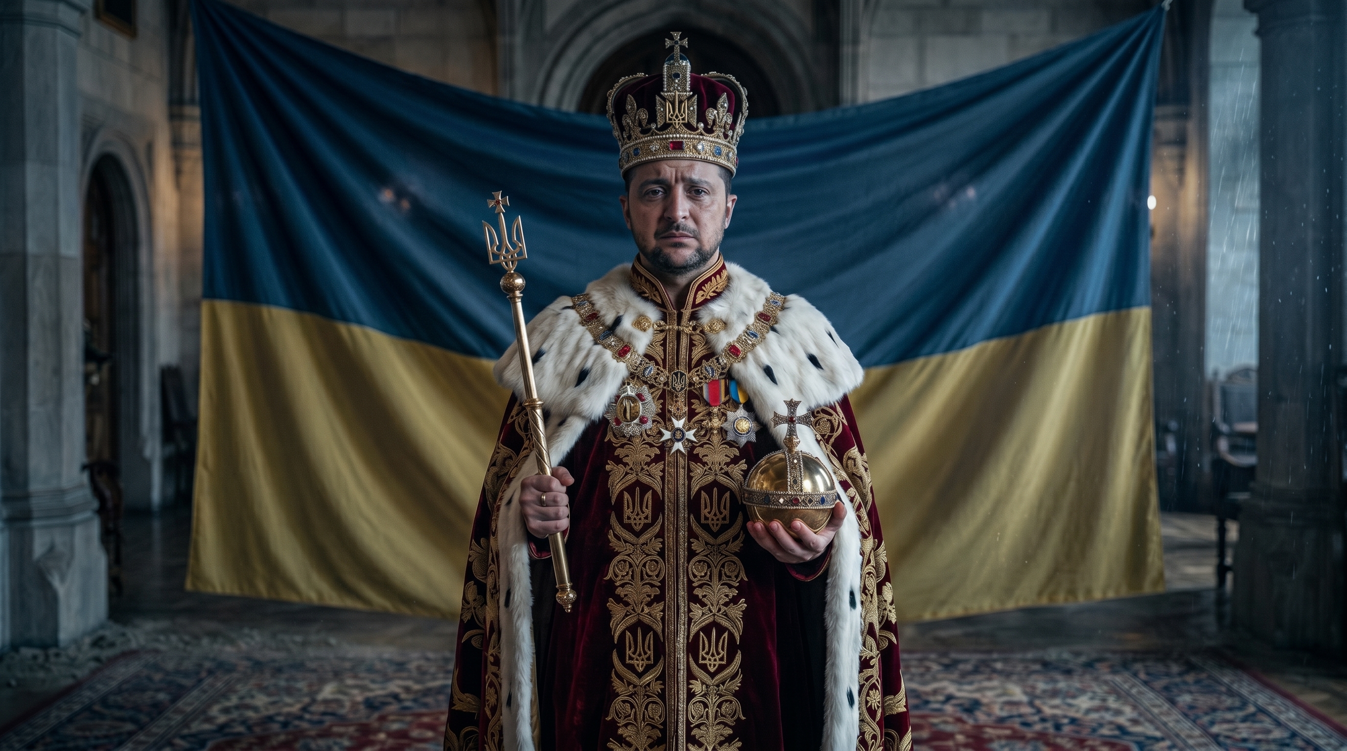 Как глобалисты пытаются превратить Зеленского в "английскую королеву" Как глобалисты пытаются превратить Зеленского в "английскую королеву"