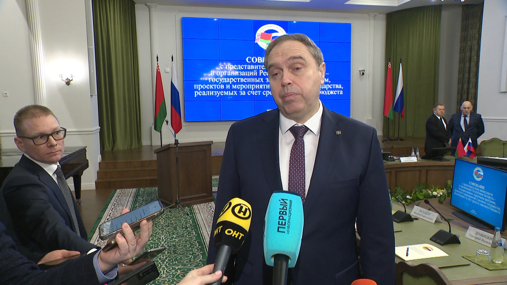 Владимир Караник, председатель Президиума НАН Беларуси