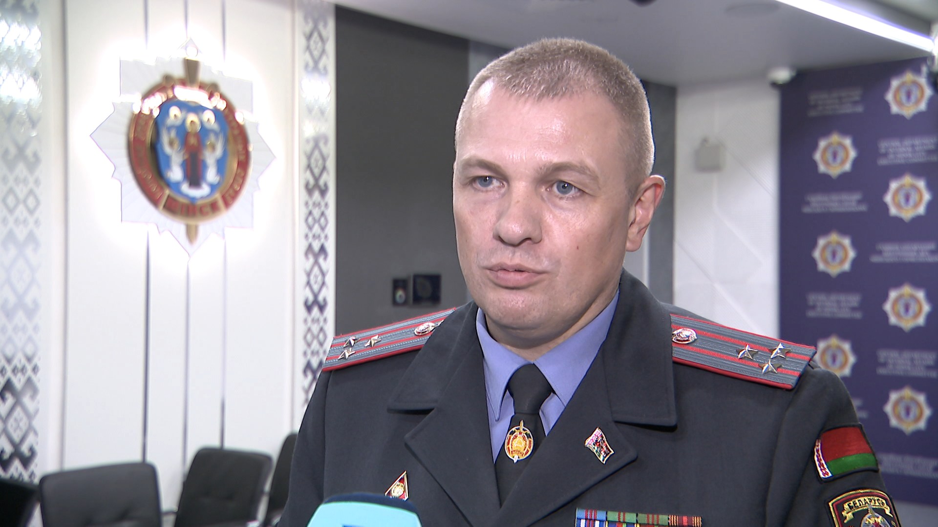 Сергей Горохов, начальник управления охраны правопорядка и профилактики ГУВД Мингорисполкома Сергей Горохов, начальник управления охраны правопорядка и профилактики ГУВД Мингорисполкома