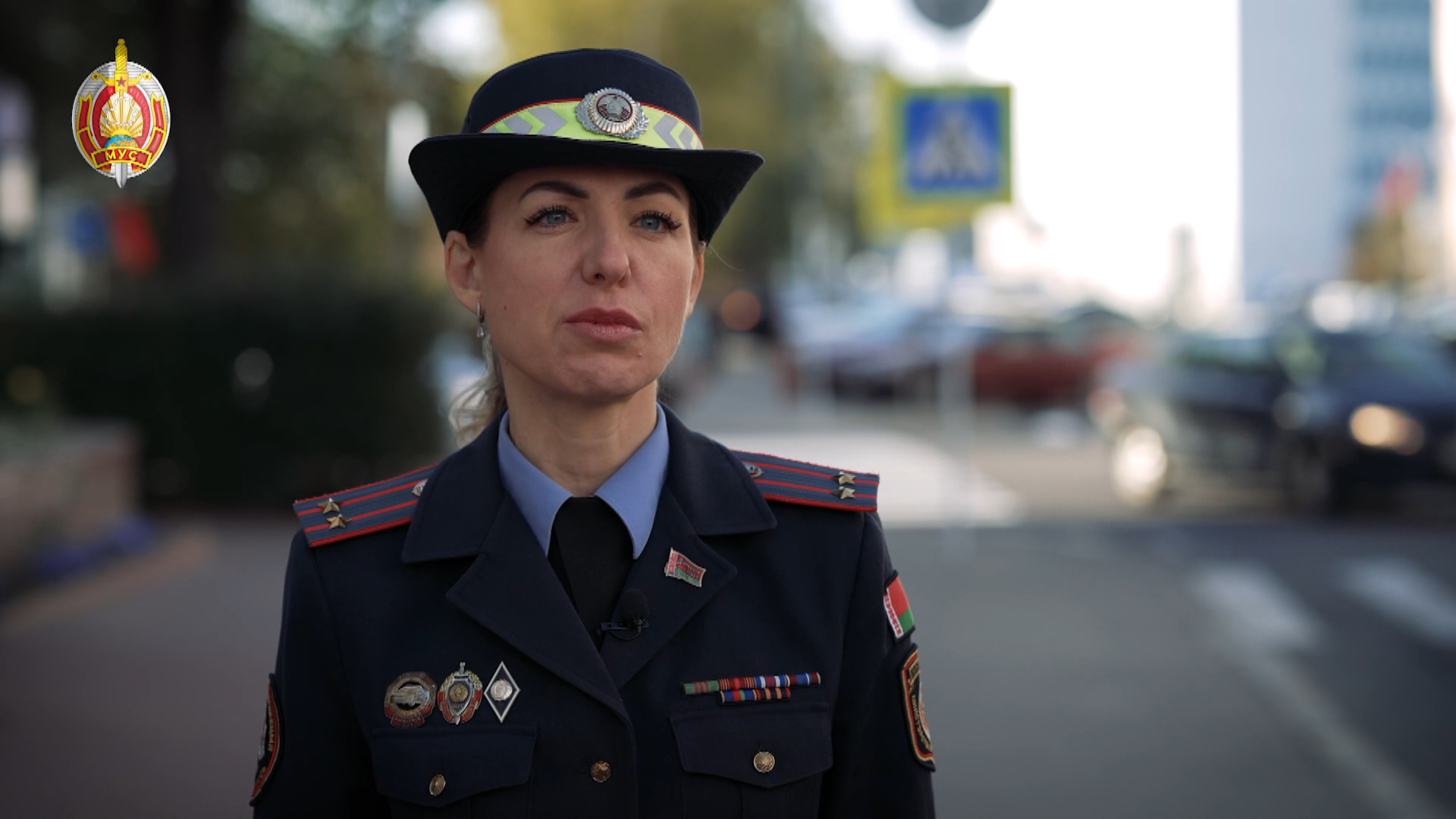 Анна Банадык, официальный представитель ГУ ГАИ МВД Беларуси