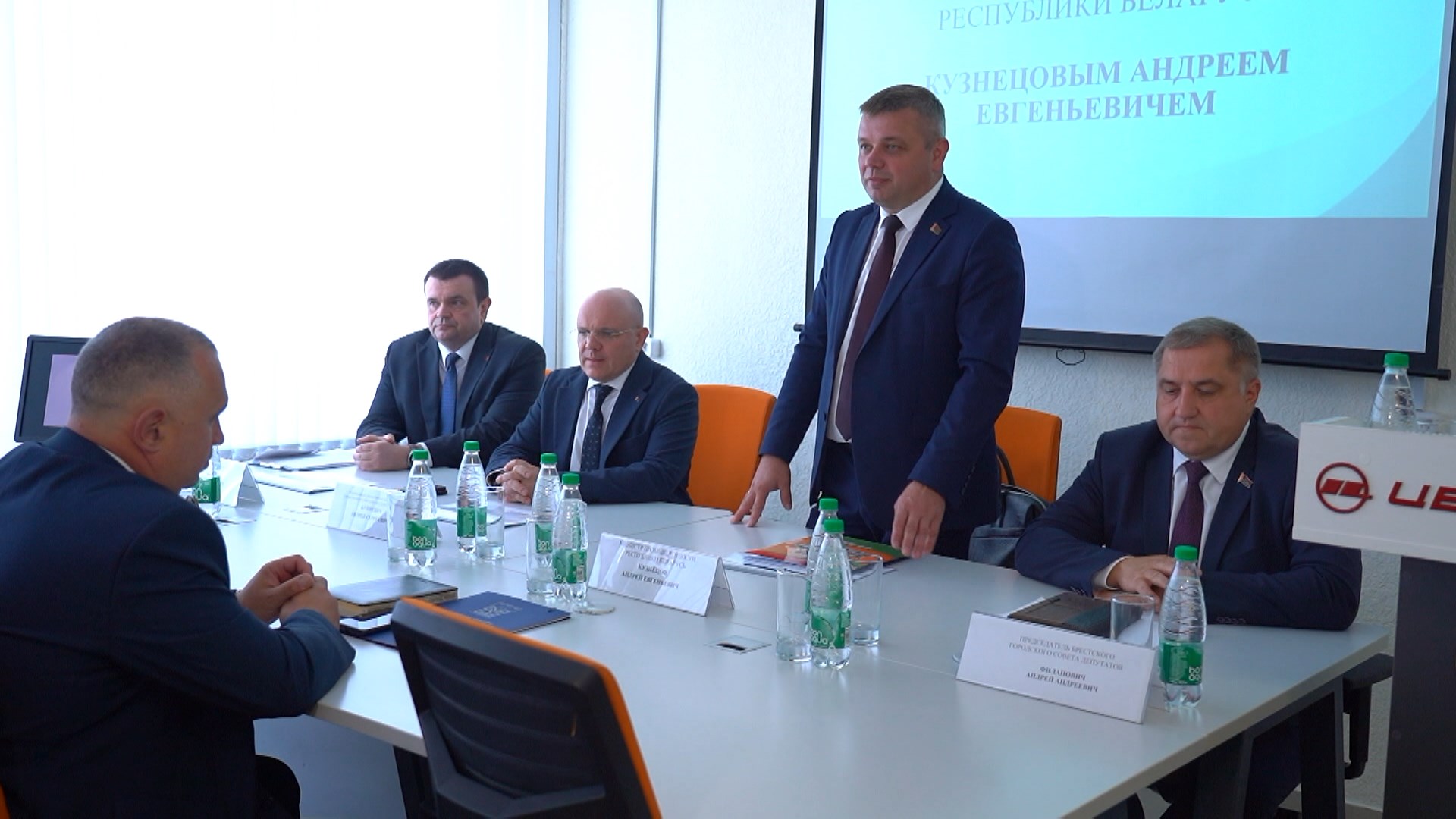 Андрей Кузнецов, министр промышленности Беларуси