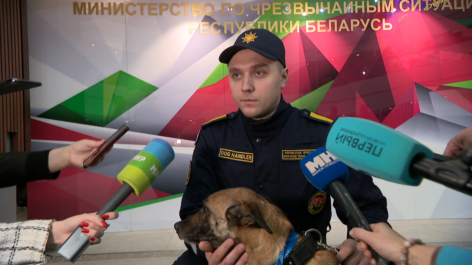 Вадим Кирмель, старший инструктор-спасатель, кинолог центра поисково-спасательных работ МЧС Беларуси