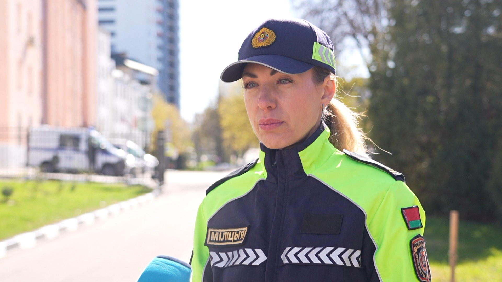 представитель ГУ ГАИ МВД Беларуси Анна Банадык