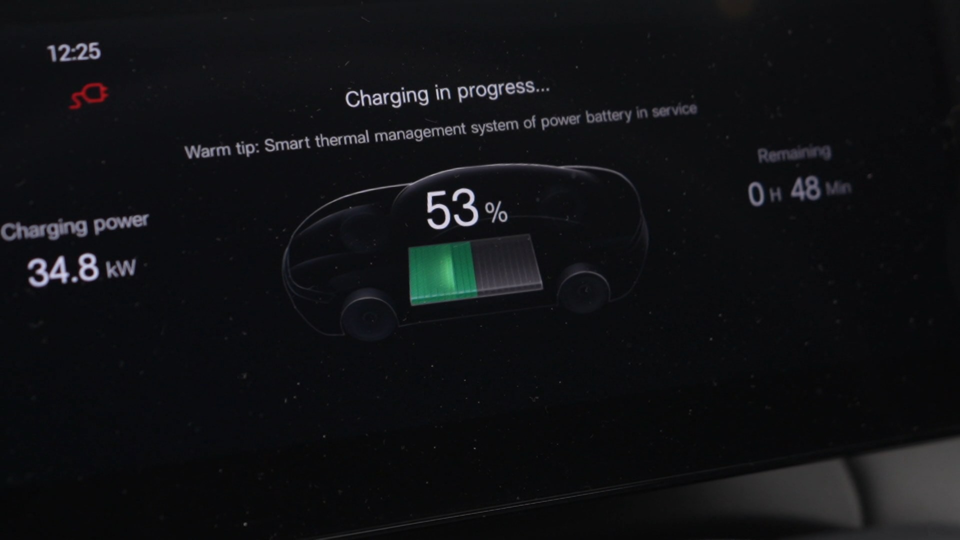 заряд электрокара