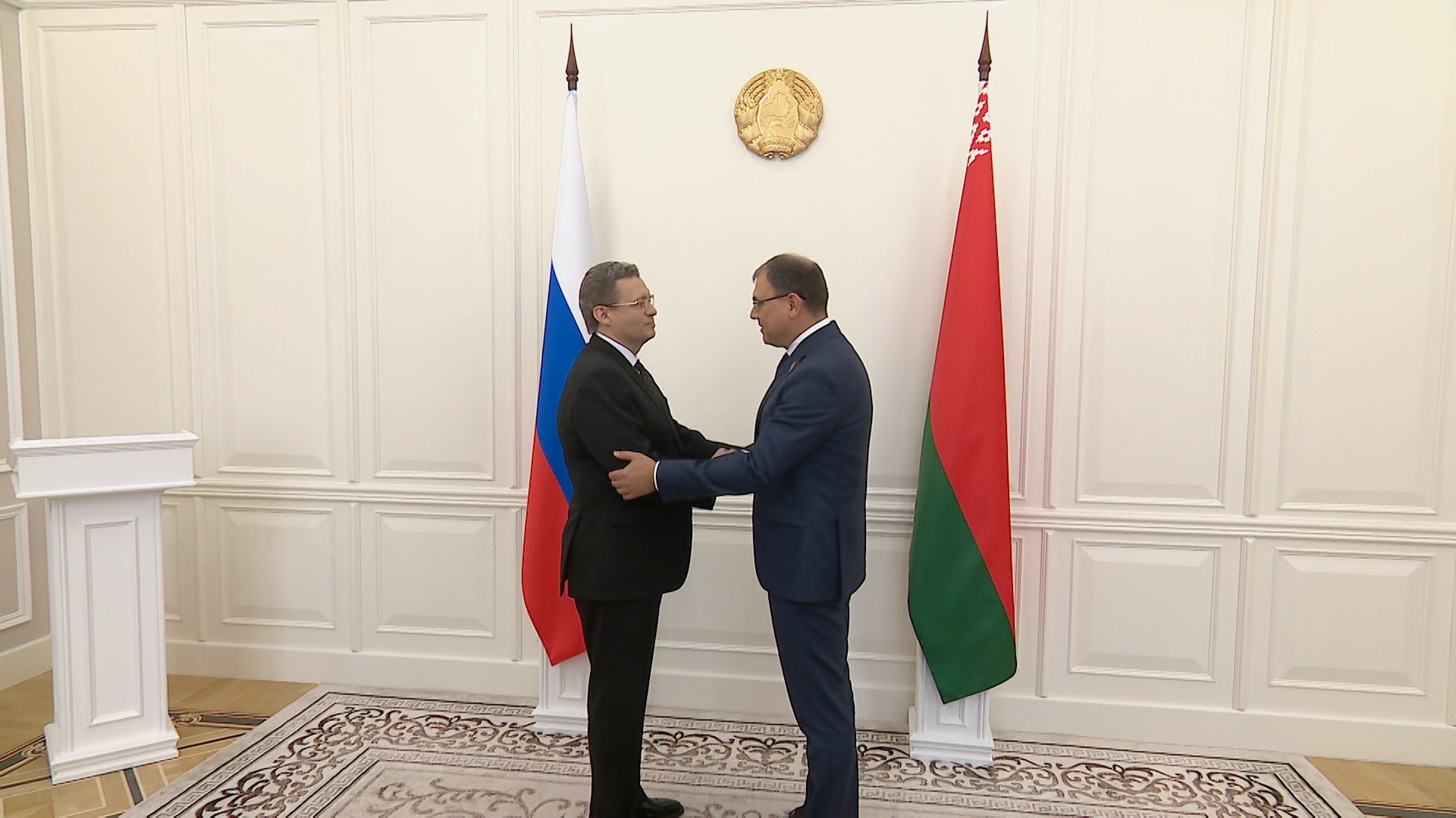 Виктор Каранкевич на встрече с Георгием Филимоновым