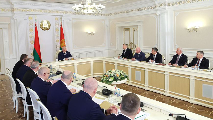 Совещание у Президента Беларуси