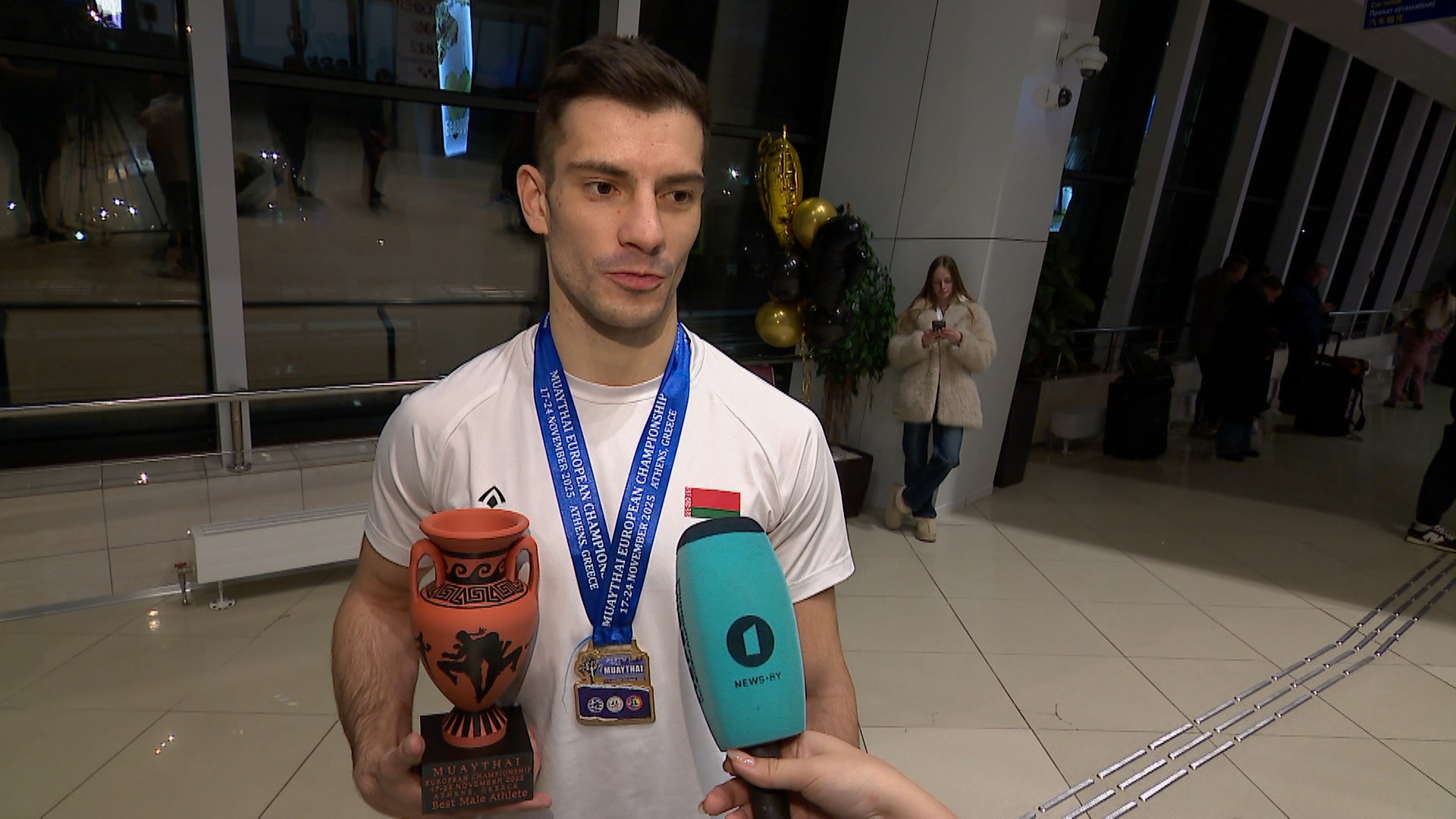 Евгений Федоринчик, чемпион Европы по тайскому боксу