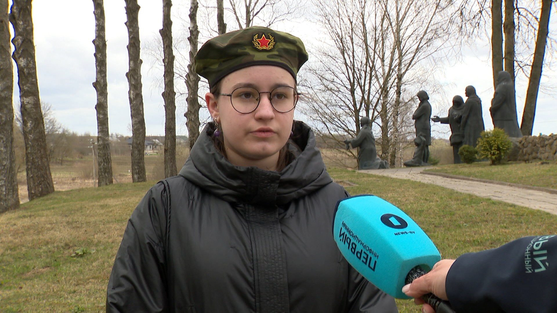 учащаяся Дорской средней школы Екатерина Кулик