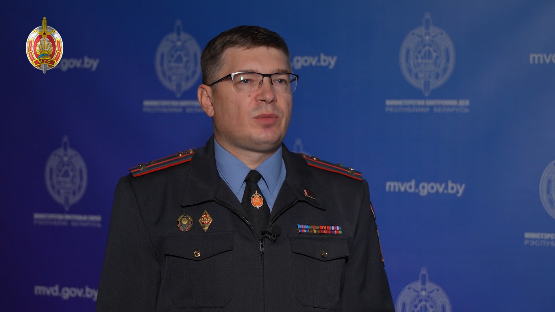 Александр Близнюк, начальник отдела ГУОПП МВД Беларуси