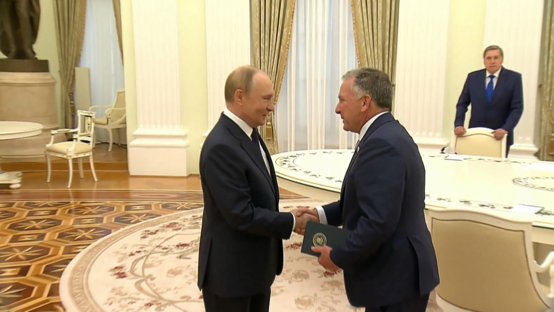 Владимир Путин и Стивен Уиткофф